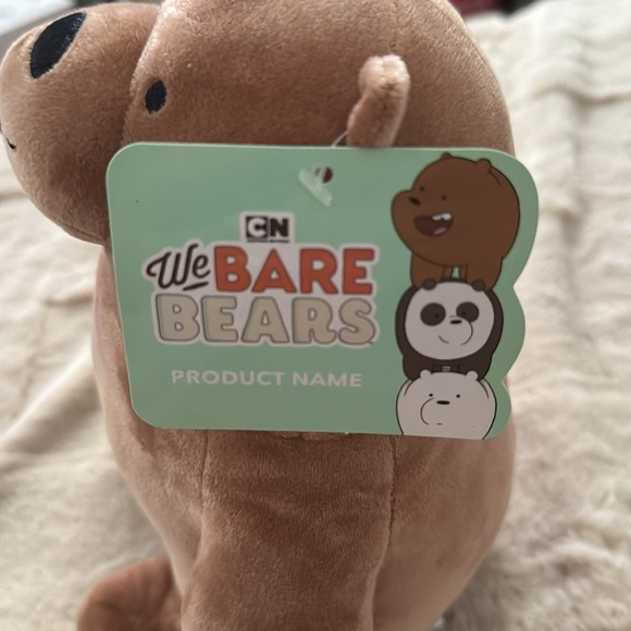 We Bare Bears Grizzly Bear Plush Toy - Picture 2 of 2